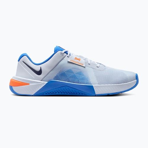 Men's training shoes Nike Metcon 10 football grey/blue crystal/midnight navy