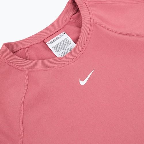 Women's training shirt Nike Pro Seamless Dri-Fit peony/white