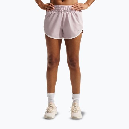 Women's training shorts Nike One Woven Brief-Lined platinum violet/sail