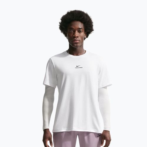 Men's training T-shirt Nike Pro Dri-Fit white/black