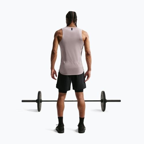 Men's training T-shirt Nike Pro Training Dri-Fit light violet ore/black