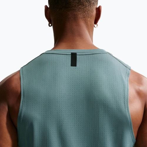 Men's training T-shirt Nike Pro Training Dri-Fit mineral slate/green strike