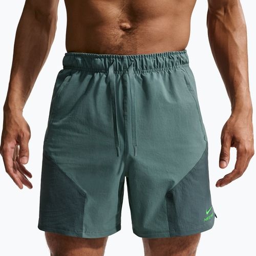 Men's shorts Nike Pro Training Dri-Fit 6" mineral slate/faded spruce/green strike