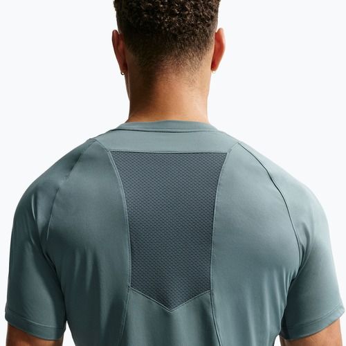 Men's training T-shirt Nike Pro Training Dri-Fit mineral slate/faded spruce/green strike