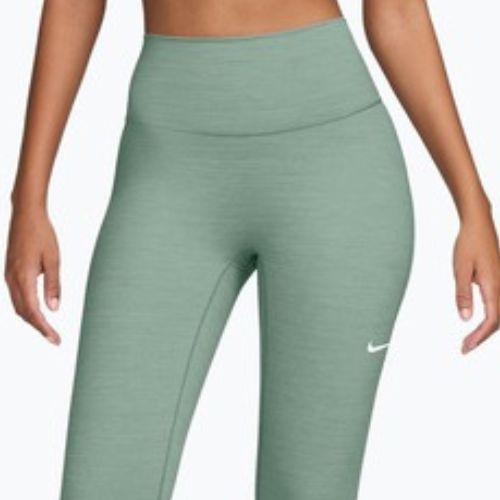 Women's leggings Nike One Seamless Front High-Waisted steam/white