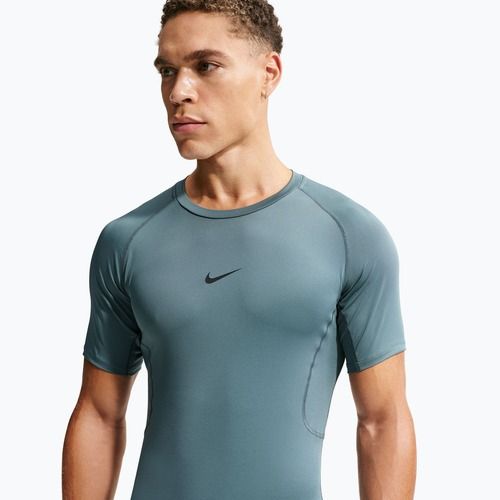 Men's training T-shirt Nike Pro Dri-Fit Tight Fitness mineral slate/black