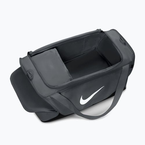 Training bag Nike Brasilia Duffel Small 40 l smoke grey/black/white