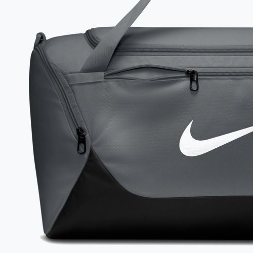 Training bag Nike Brasilia Duffel Small 40 l smoke grey/black/white
