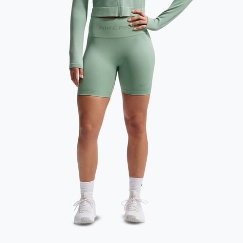 Women's shorts Nike Pro Seamless High-Waisted Biker 5" steam