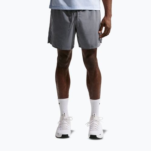 Men's training shorts Nike Unlimited N.A.C. 7" smoke grey/smoke grey/smoke grey