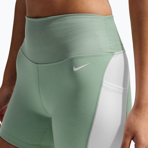 Women's shorts Nike One High Waisted Biker 5" steam/white/white
