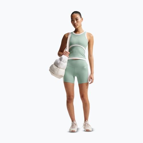 Women's shorts Nike One High Waisted Biker 5" steam/white/white