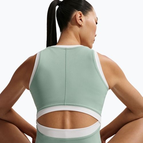 Women's training T-shirt Nike One Dri-Fit steam/white/white