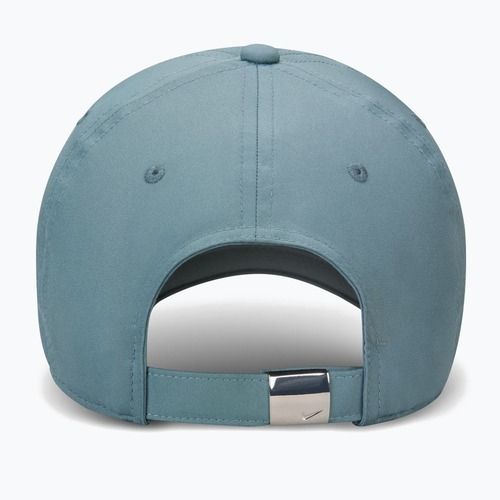 Baseball cap Nike Dri-Fit Club Unstructured Metal Swoosh Mineral slate/metallic silver