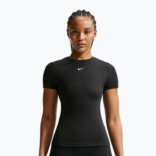 Women's training shirt Nike One Fitted black/white