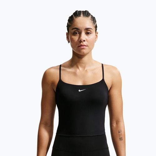 Training bra Nike One Medium Support black/white