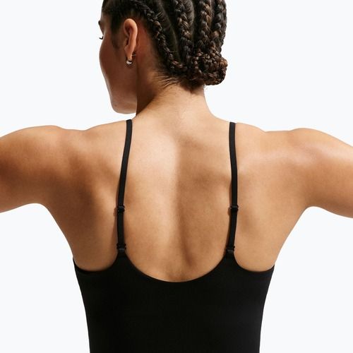 Training bra Nike One Medium Support black/white