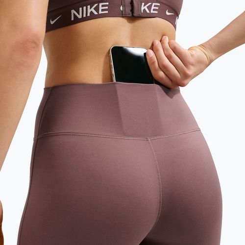 Women's leggings Nike One High Waisted Flared tattoo/white