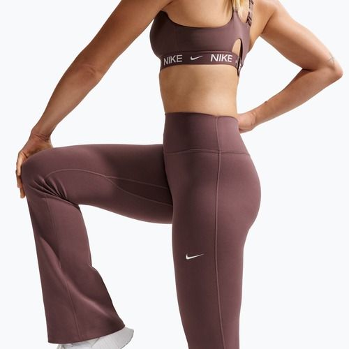 Women's leggings Nike One High Waisted Flared tattoo/white