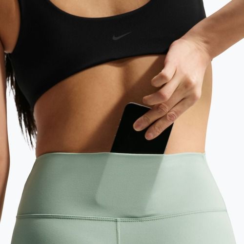 Women's leggings Nike One High Waisted Flared steam/white