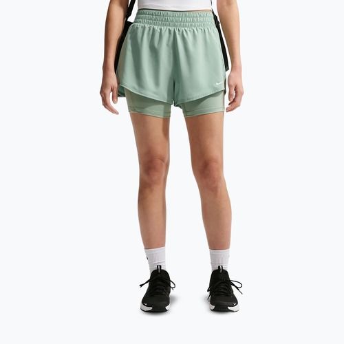 Women's shorts Nike One Dri-Fit High-Waisted 3" 2In1 steam/white