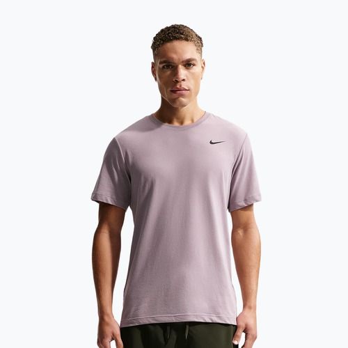 Men's T-shirt Nike Dri-Fit light violet ore/black