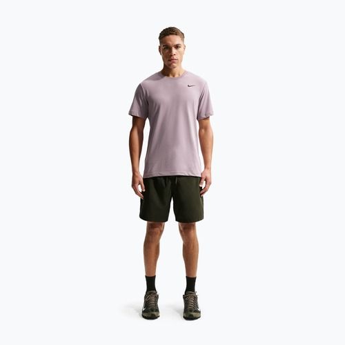 Men's T-shirt Nike Dri-Fit light violet ore/black