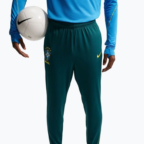 Men's football trousers Nike Brazil Academy Pro Dri-Fit geode teal/light mint/midwest gold