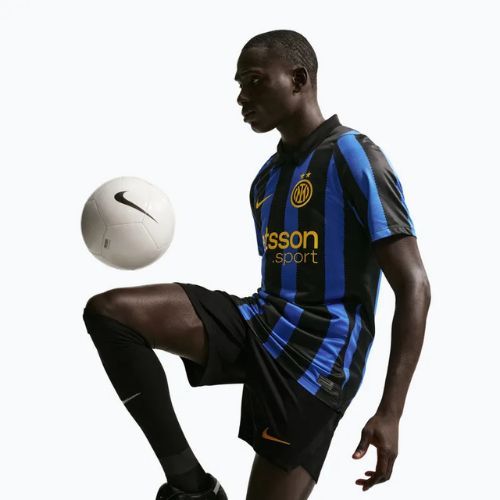 Men's football shorts Nike Inter Milan Dri-Fit Stadium Home black/university gold