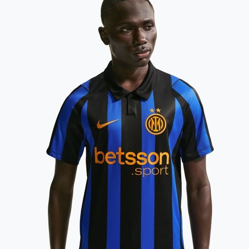 Men's football shirt Nike Inter Milan Dri-Fit Stadium Home lyon blue/black/university gold