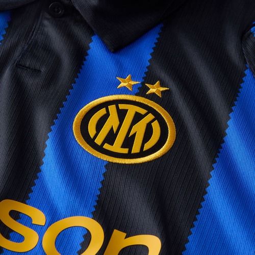 Men's football shirt Nike Inter Milan Dri-Fit Stadium Home lyon blue/black/university gold