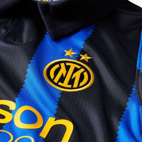 Children's football shirt Nike Inter Milan Dri-Fit Stadium Home lyon blue/black/university gold