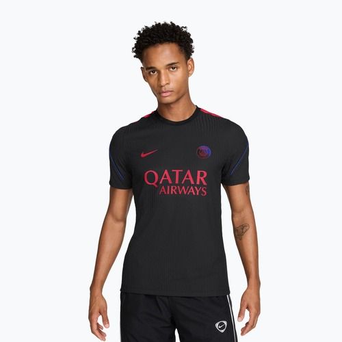 Men's football shirt Nike Paris Saint-Germain Dri-Fit ADV Strike Elite black/global red/hyper royal/global red