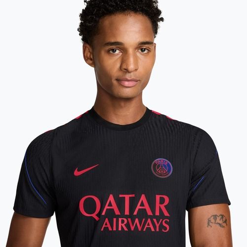Men's football shirt Nike Paris Saint-Germain Dri-Fit ADV Strike Elite black/global red/hyper royal/global red