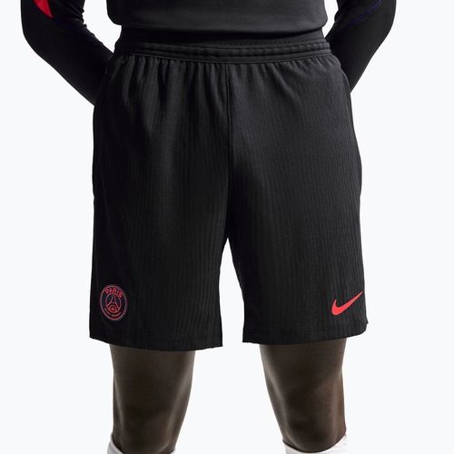 Men's football shorts Nike Paris Saint-Germain Dri-Fit ADV Strike Elite black/global red/hyper royal/global red