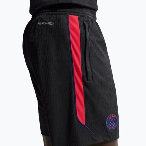 Men's football shorts Nike Paris Saint-Germain Dri-Fit ADV Strike Elite black/global red/hyper royal/global red