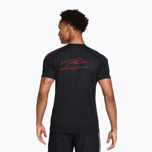 Men's football shirt Nike Paris Saint-Germain Strike Soccer Dri-Fit black/hyper royal/global red/global red