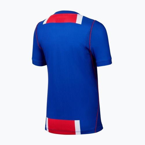 Children's football shirt Nike Paris Saint-Germain Dri-Fit Stadium Home old royal/white/university red/white