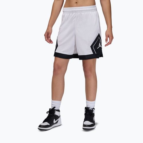 Women's basketball shorts  Jordan Sport Diamond 4" white/black/black/white