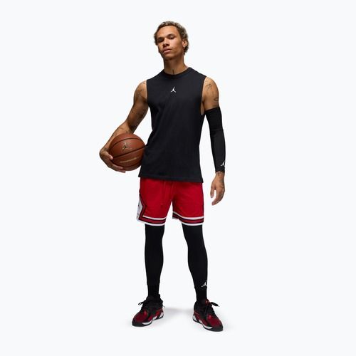 Men's basketball shorts Nike Jordan Mesh Diamond 4" gym red/white/black