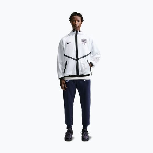 Men's football jacket Nike England Dri-Fit Soccer Anthem white/black/obsidian