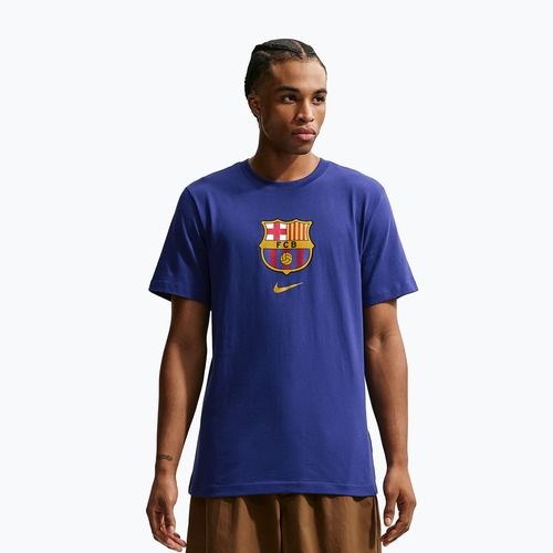 Men's T-shirt Nike FC Barcelona Soccer deep royal blue