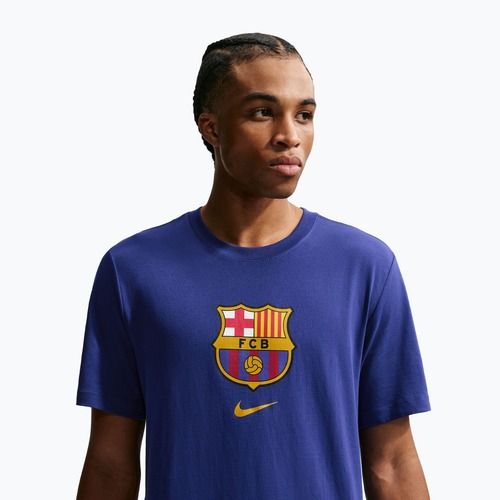 Men's T-shirt Nike FC Barcelona Soccer deep royal blue