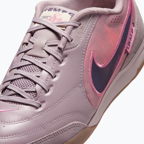 Men's football boots Nike Tiempo Streetgato PRM IC light violet ore/gum dark brown/peony