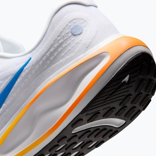 Men's running shoes Nike Journey Run white/total orange/blue crystal