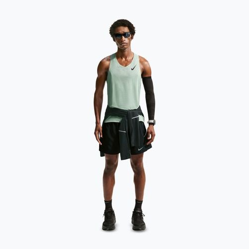 Men's running T-shirt Nike AeroSwift Dri-Fit ADV steam/black