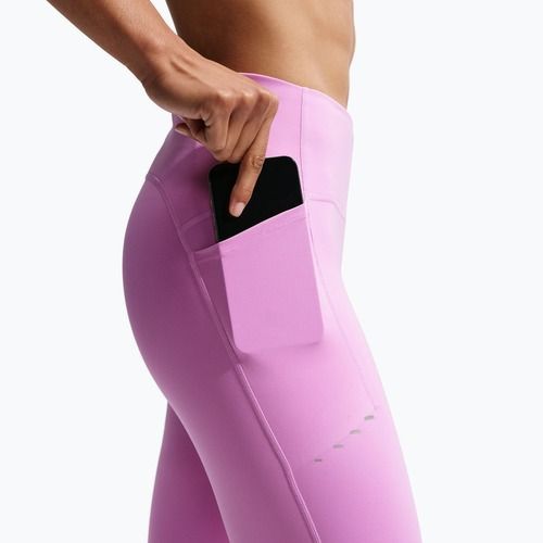 Women's running leggings Nike Swift 7/8 light magenta