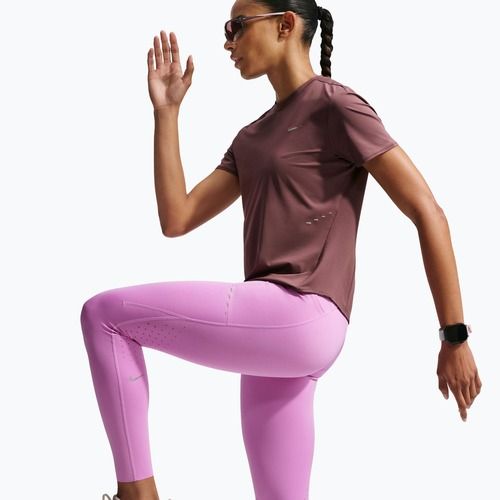Women's running leggings Nike Swift 7/8 light magenta