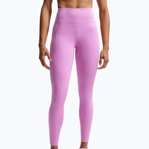 Women's running leggings Nike Swift 7/8 light magenta