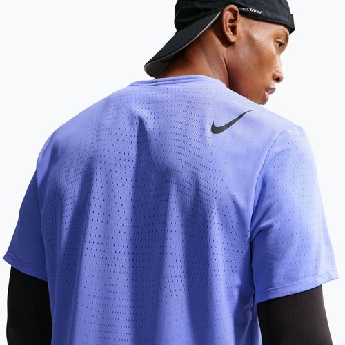 Men's running T-shirt Nike AeroSwift Dri-Fit ADV sapphire/black